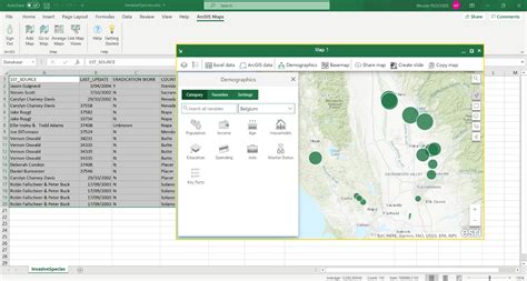 Follow the steps provided and circle back if there are any issues. . Arcgis for excel